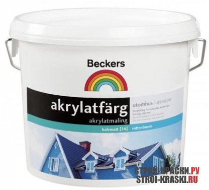   Beckers Akrylatfarg