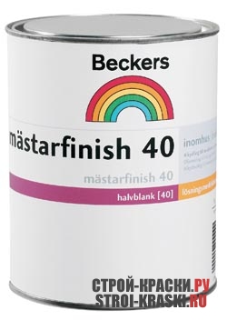       Beckers Mastarfinish 40