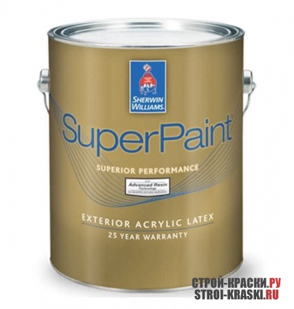   Sherwin-Williams SuperPaint Exterior Acrylic Latex