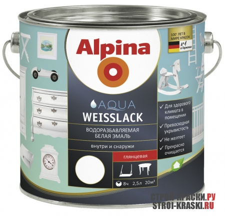  Alpina Aqua Weisslack