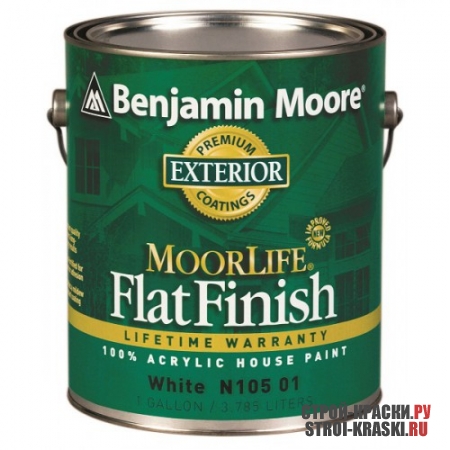  Benjamin Moore Flat Acrylic House Paint