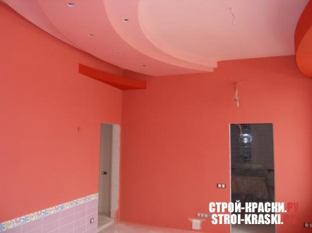 Покраска стен водоэмульсионной краской