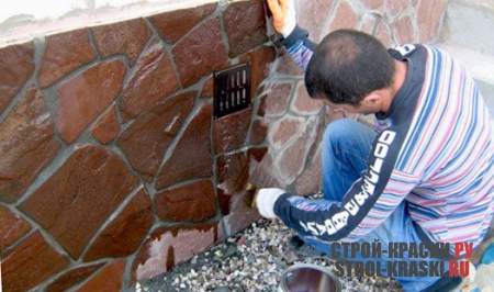 Водоэмульсионные краски для наружных работ по бетону