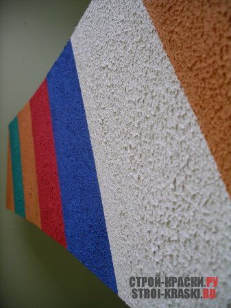 Текстурная краска для потолка
